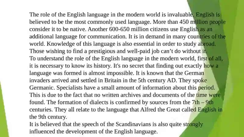 English Among The World Languages 2