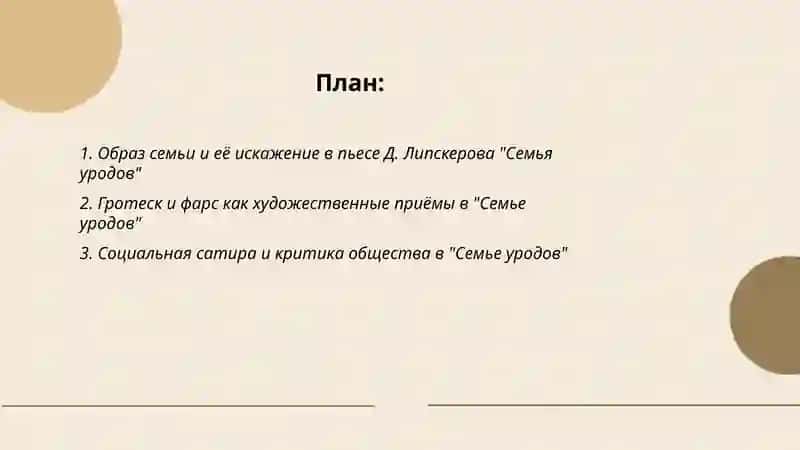 Пьеса Д. Липскерова "Семья уродов" 2