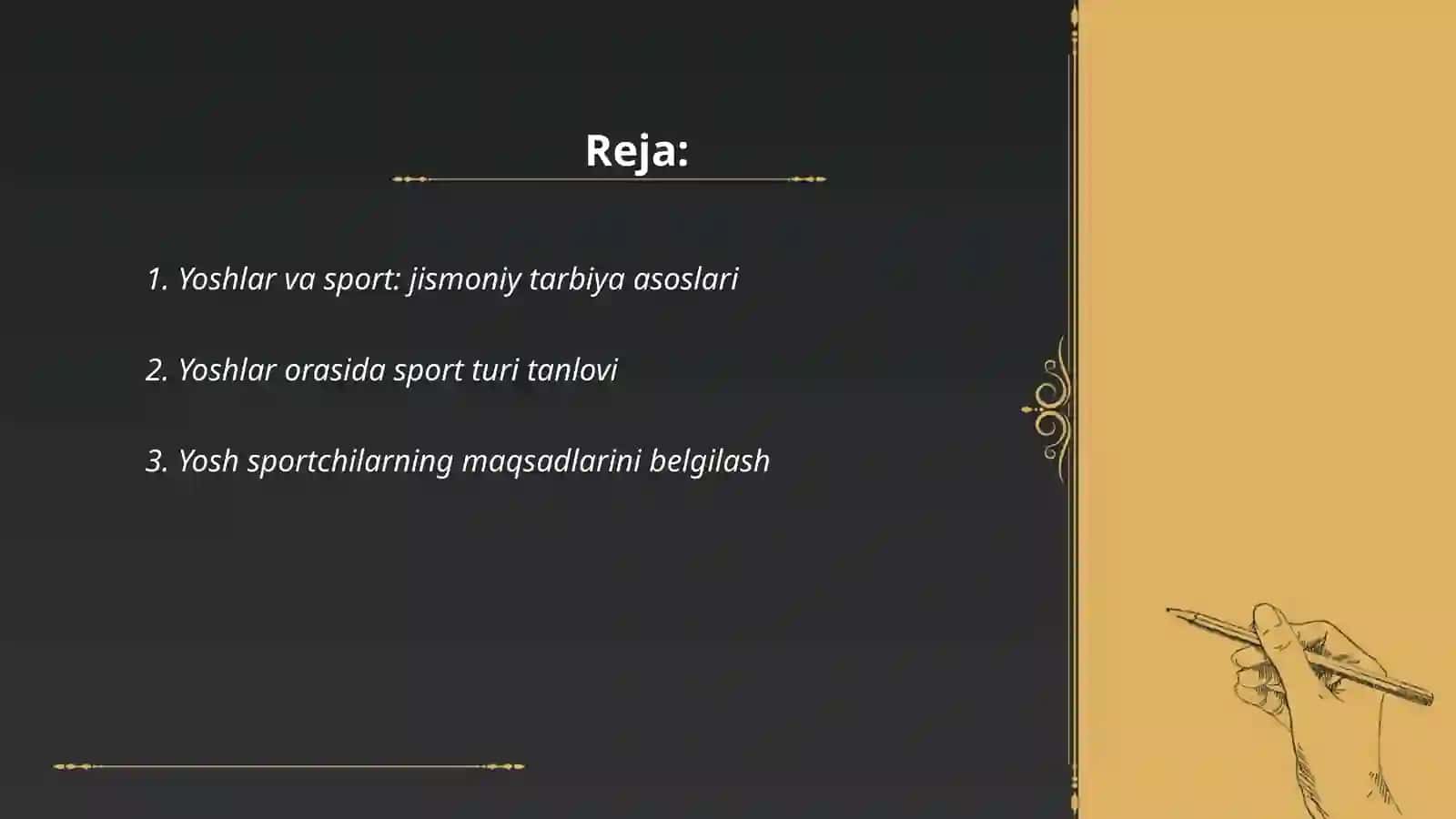 Yoshlar va Sport 2