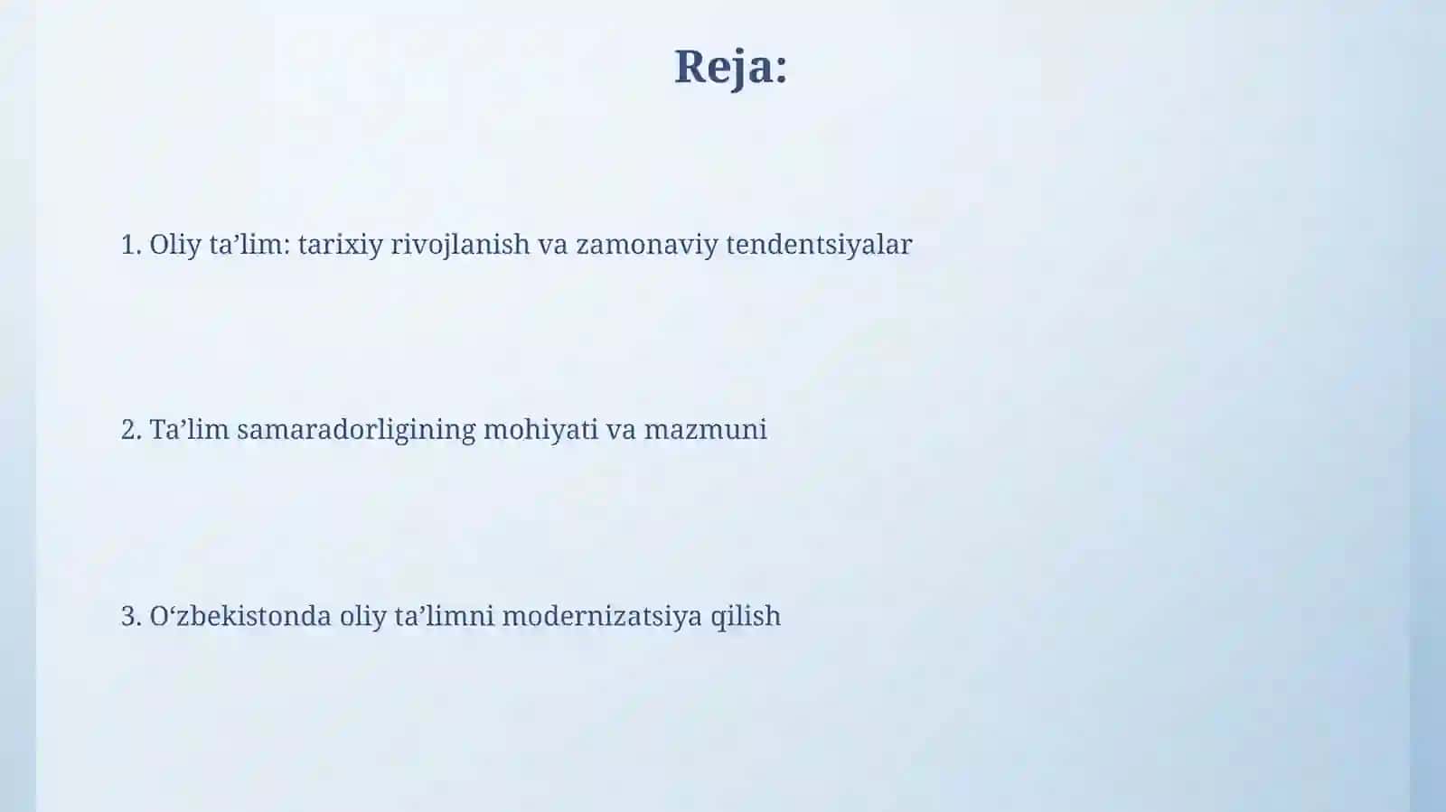 Oliy ta’lim 2