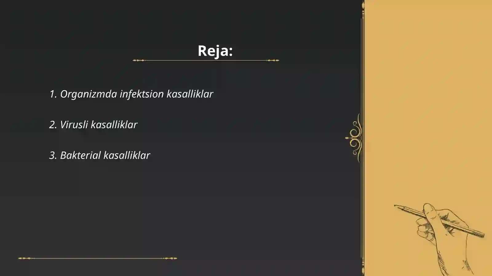 Organizmdagi kasaliklar 2