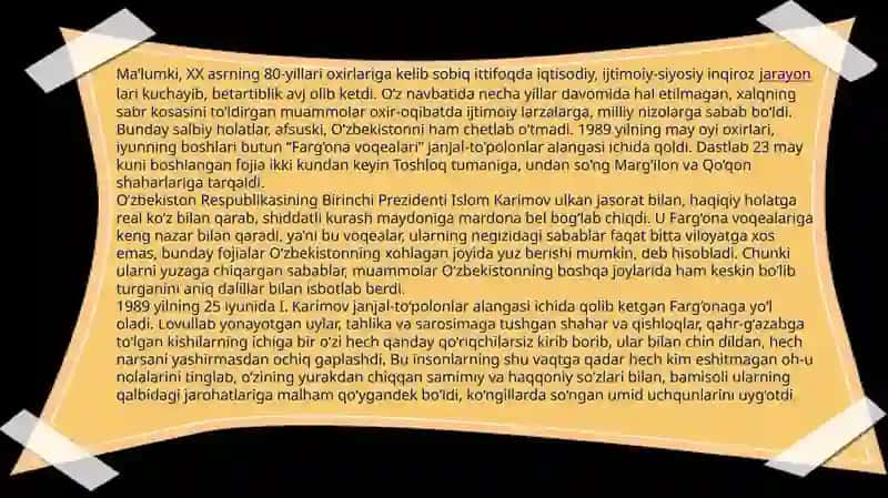 Mustaqillikga erishish jarayonlari Oʻzbekistonda 2