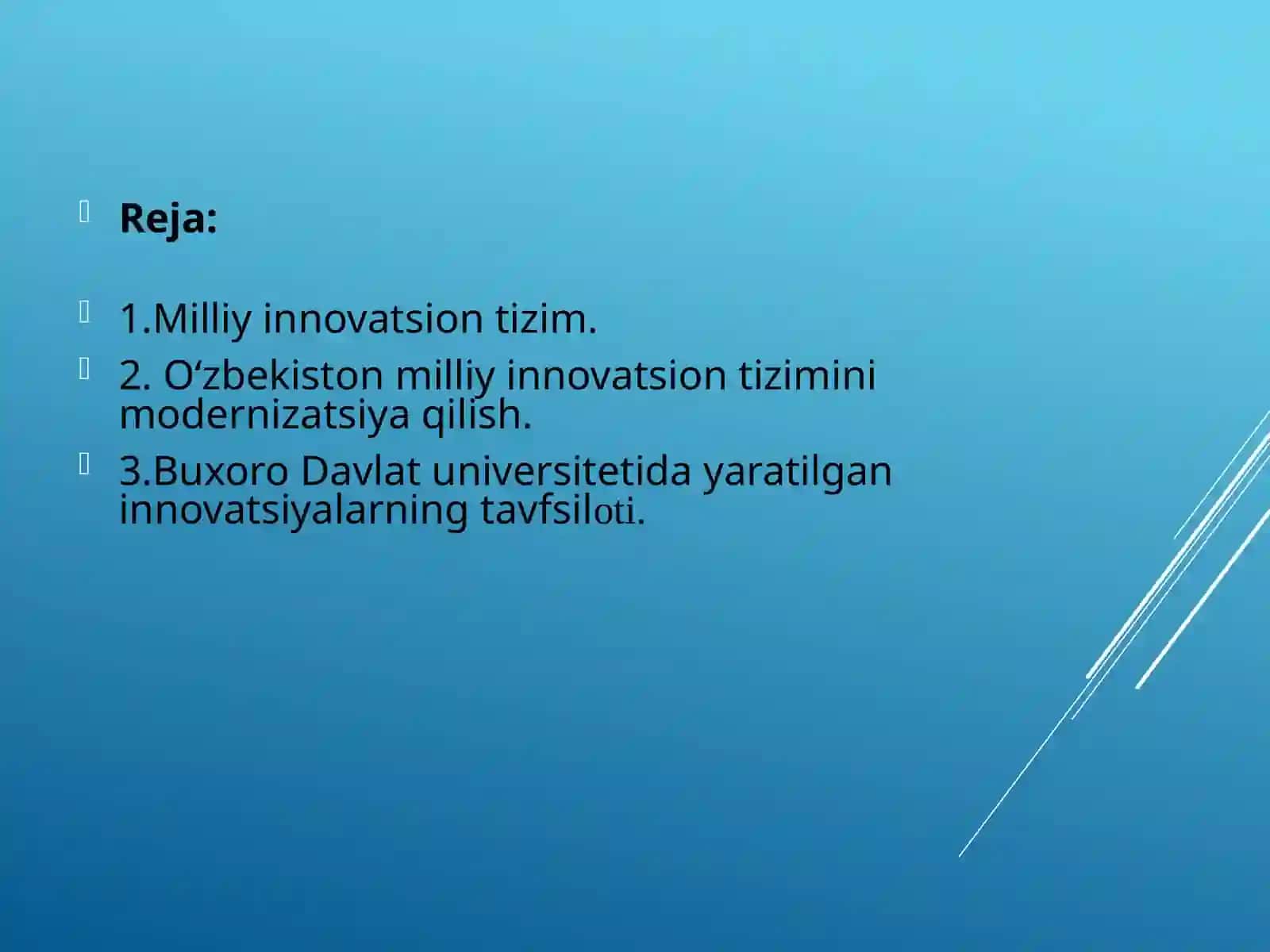 Milliy innovatsion tizim 2