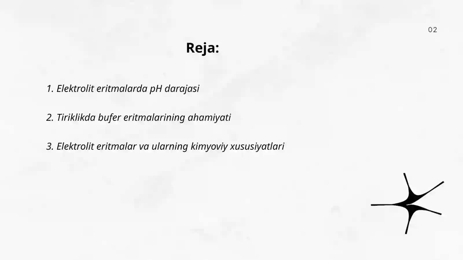 Elektrolit eritmalarda pH ning qiymati, bufer eritmalarning tirik organizmdagi roli 2