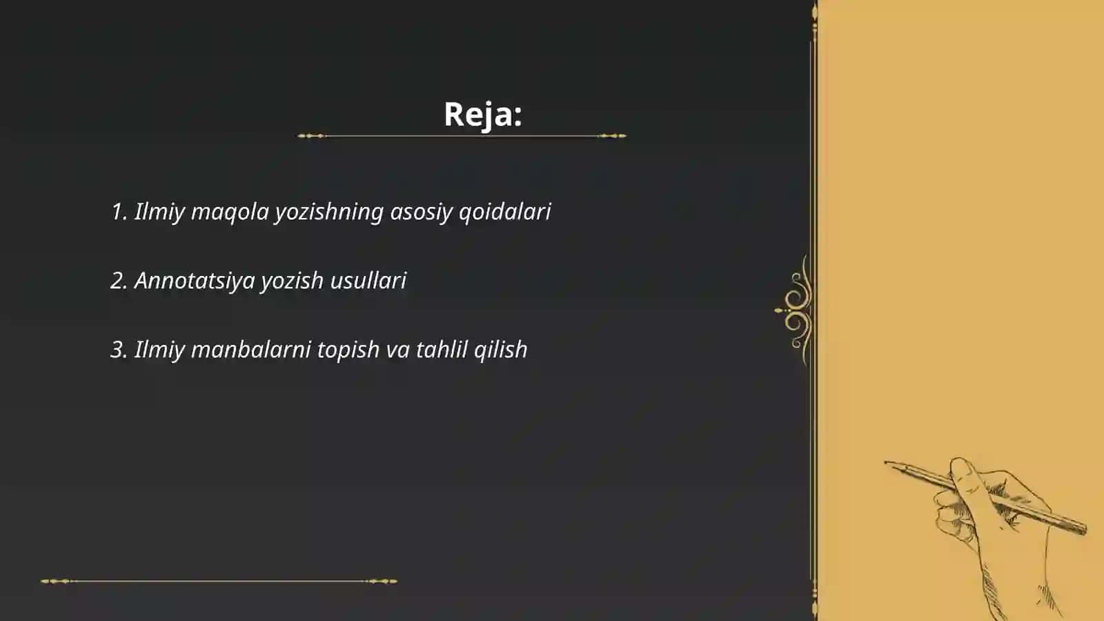 Ilmiy maqola tayyorlash 2
