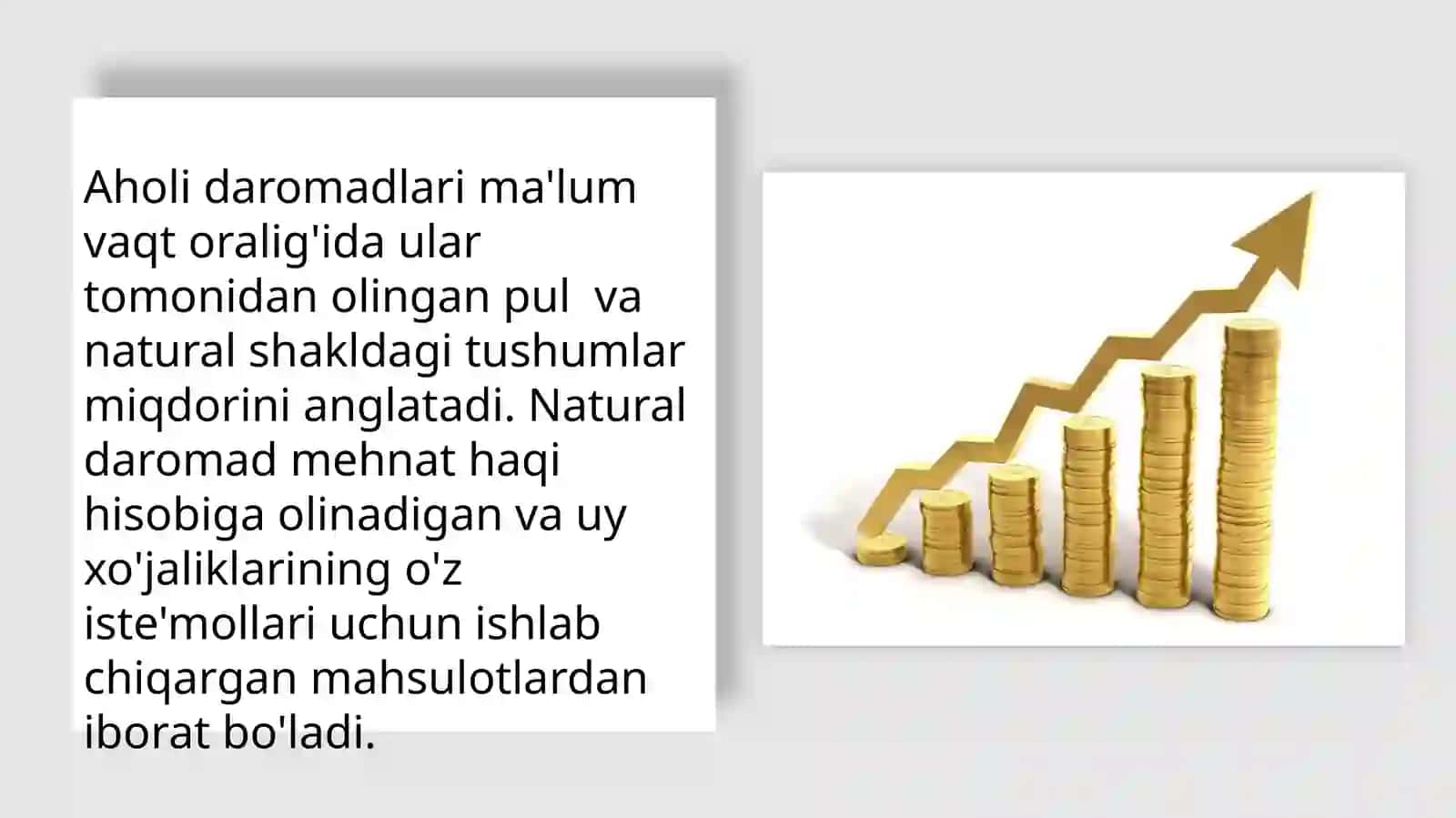Aholi turmush darajasi va daromadlari 2