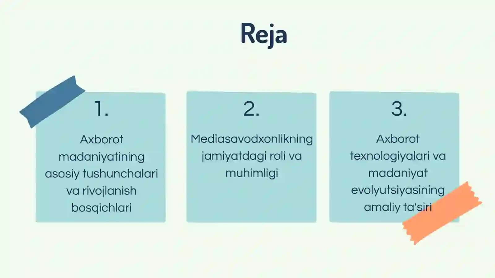 Axborot Madaniyatining Ahamiyati 2