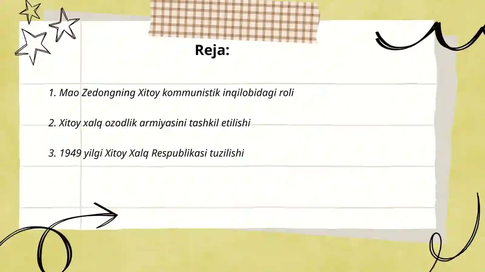 Maozedong Xitoy tarixidagi o'rni 2