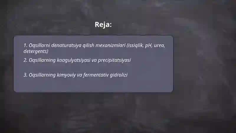 Oqsillarga xos reaksiyalar. Aminokislotalar 2
