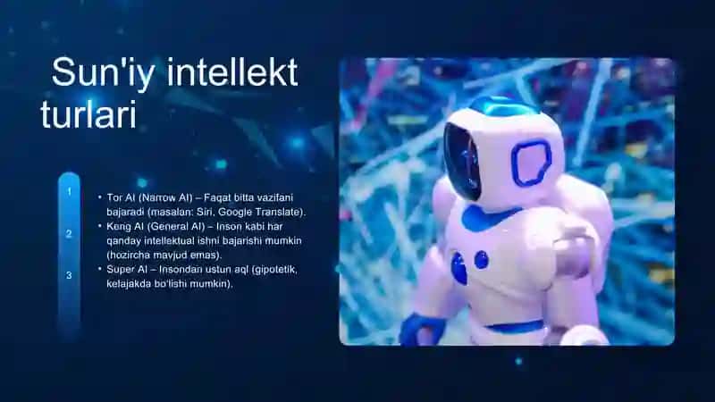 Taqdimot. Sun'iy intellekt 2