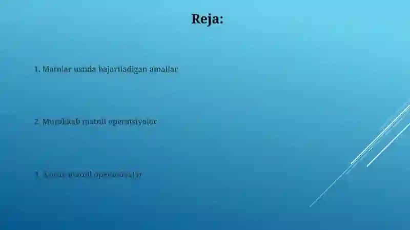 Regular ifodalar bilan ishlash 2