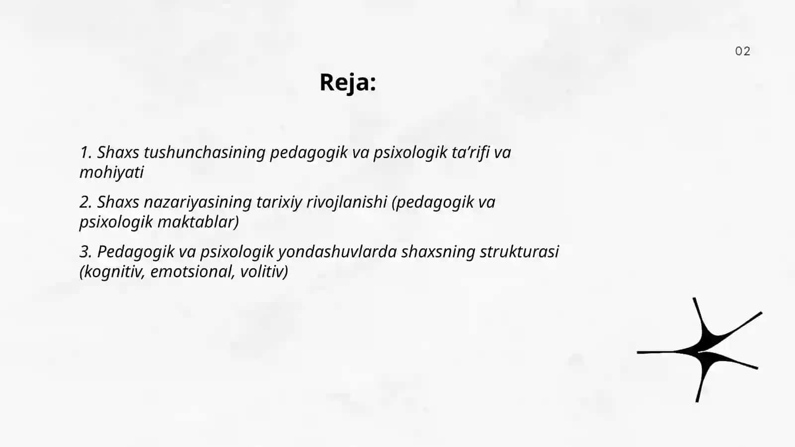 Shaxs tushunchasining pedagogik va psixologik talqini 2