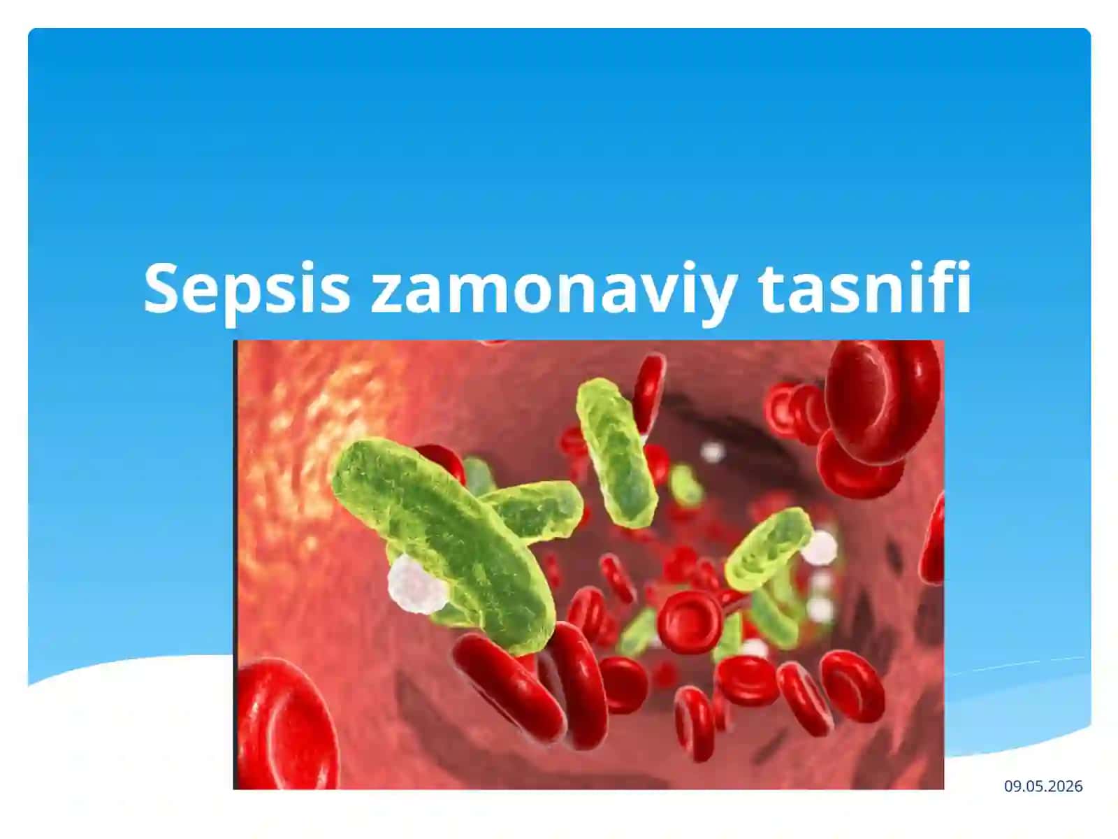 Sepsis zamonaviy tasnifi 2