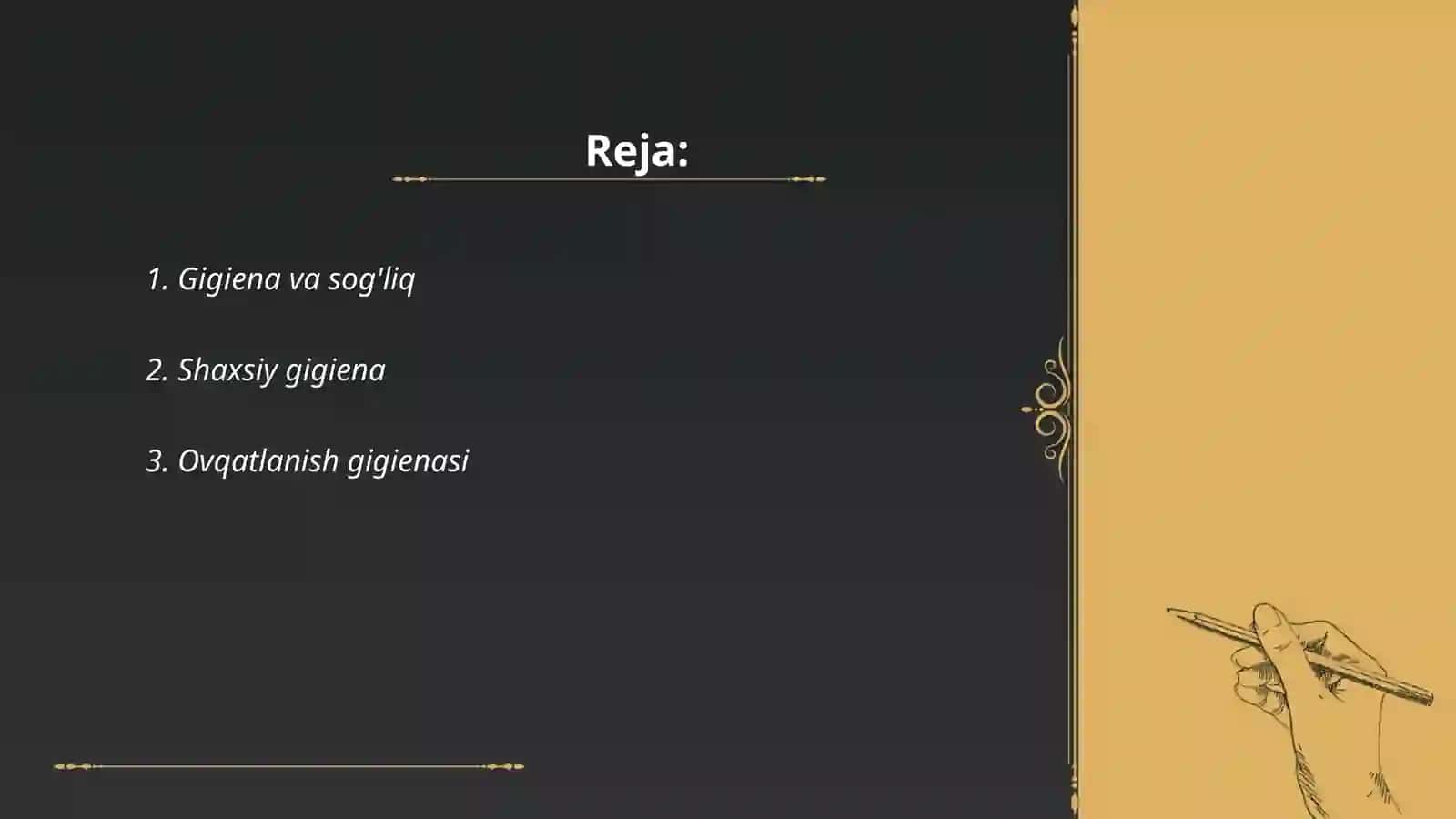 Gigienik omillar 2