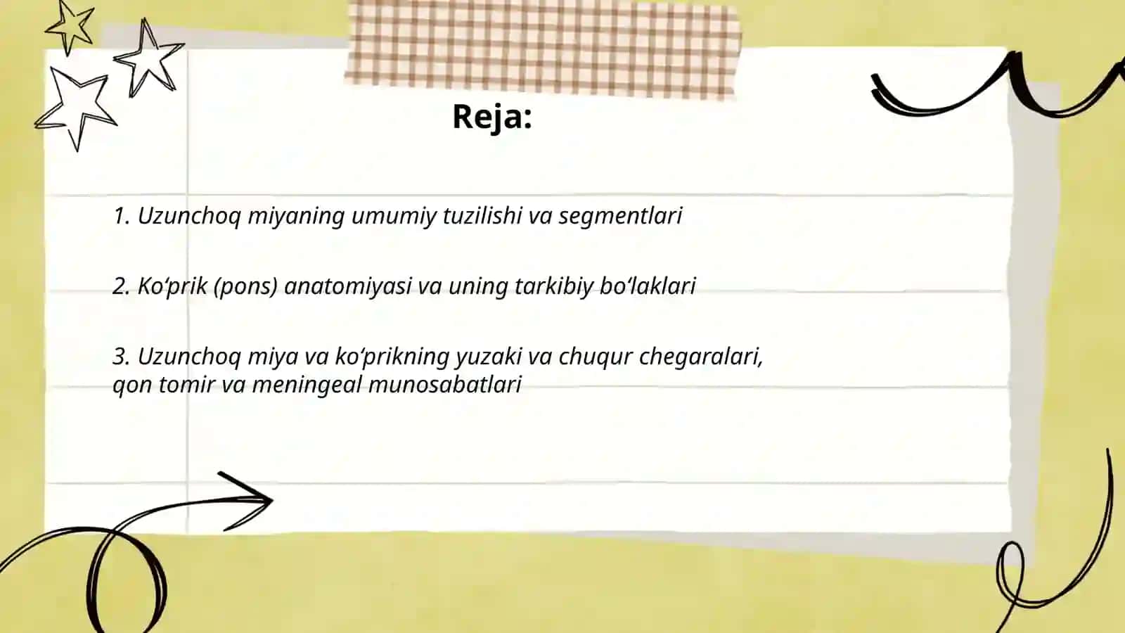 Uzunchoq miya va ko‘prik 2