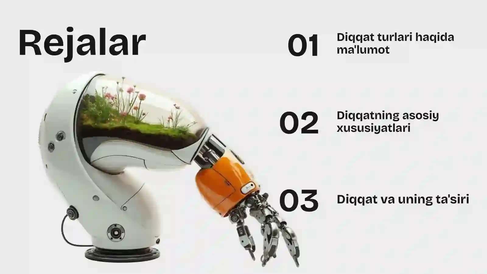 Diqqat turlari va uning xususiyatlari 2