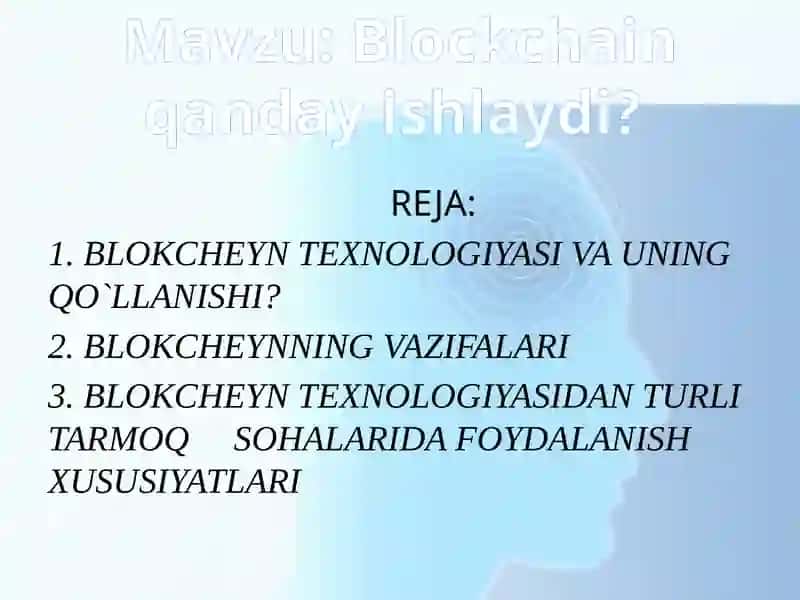 Blockchain texnologiyalari 2