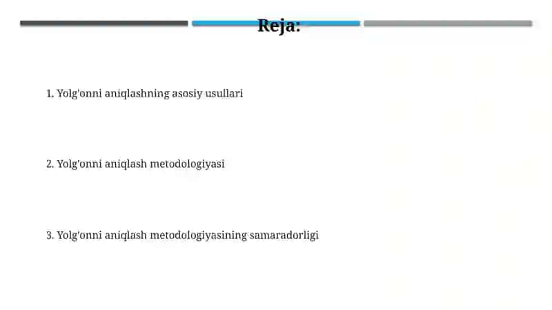 Yolg'onchilikni aniqlash metodikasi 2