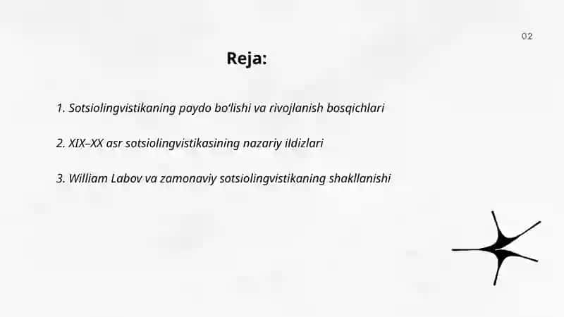 Sotsiolingvistikaning oʻrganilish tarixi 2