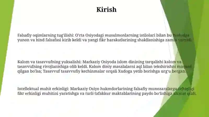 Ilk O'Rta Asirda Sharq Falsafasi 2