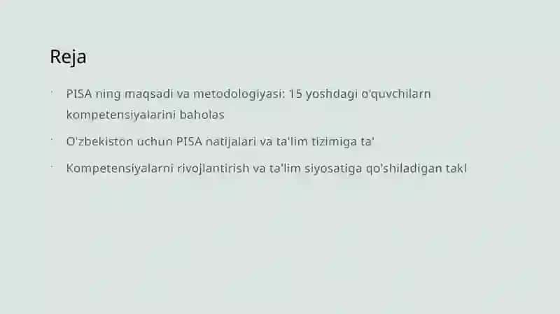 15 yoshli o'quvchilarning kompetensiyalarini baholash 2