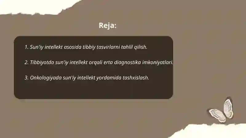 Suniy Intelekt Texnologiyalari Asosida Tibbiyotda Turli Kasalliklarni Diagnostika Qilish 2