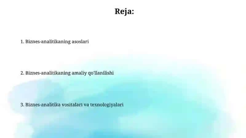 Biznes analitika 2