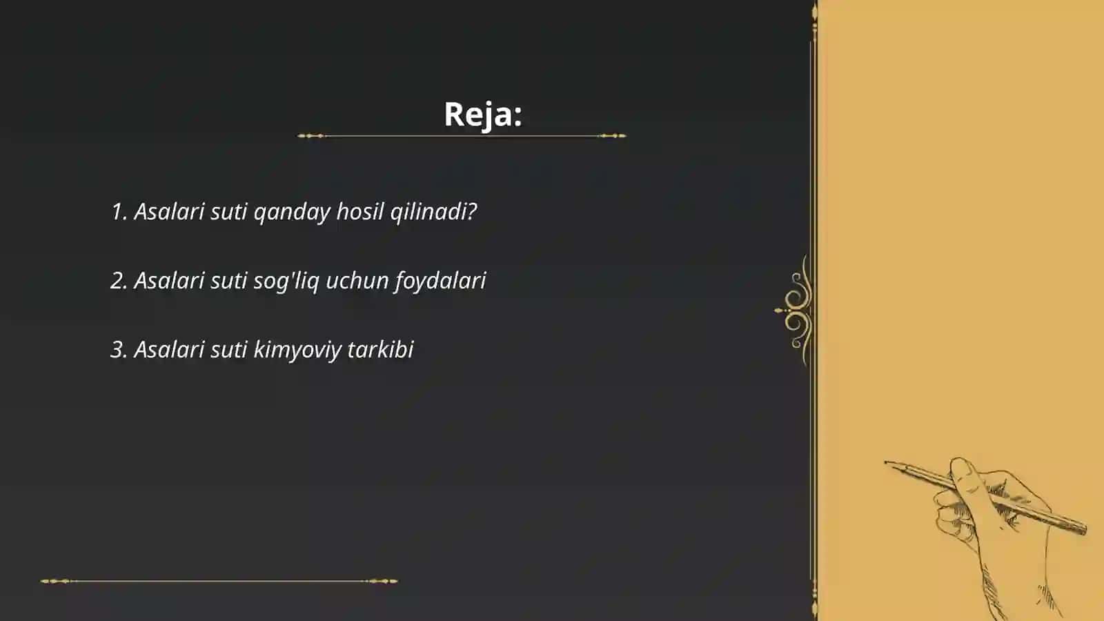Asalari suti va ularni oldini olinish usullari 2