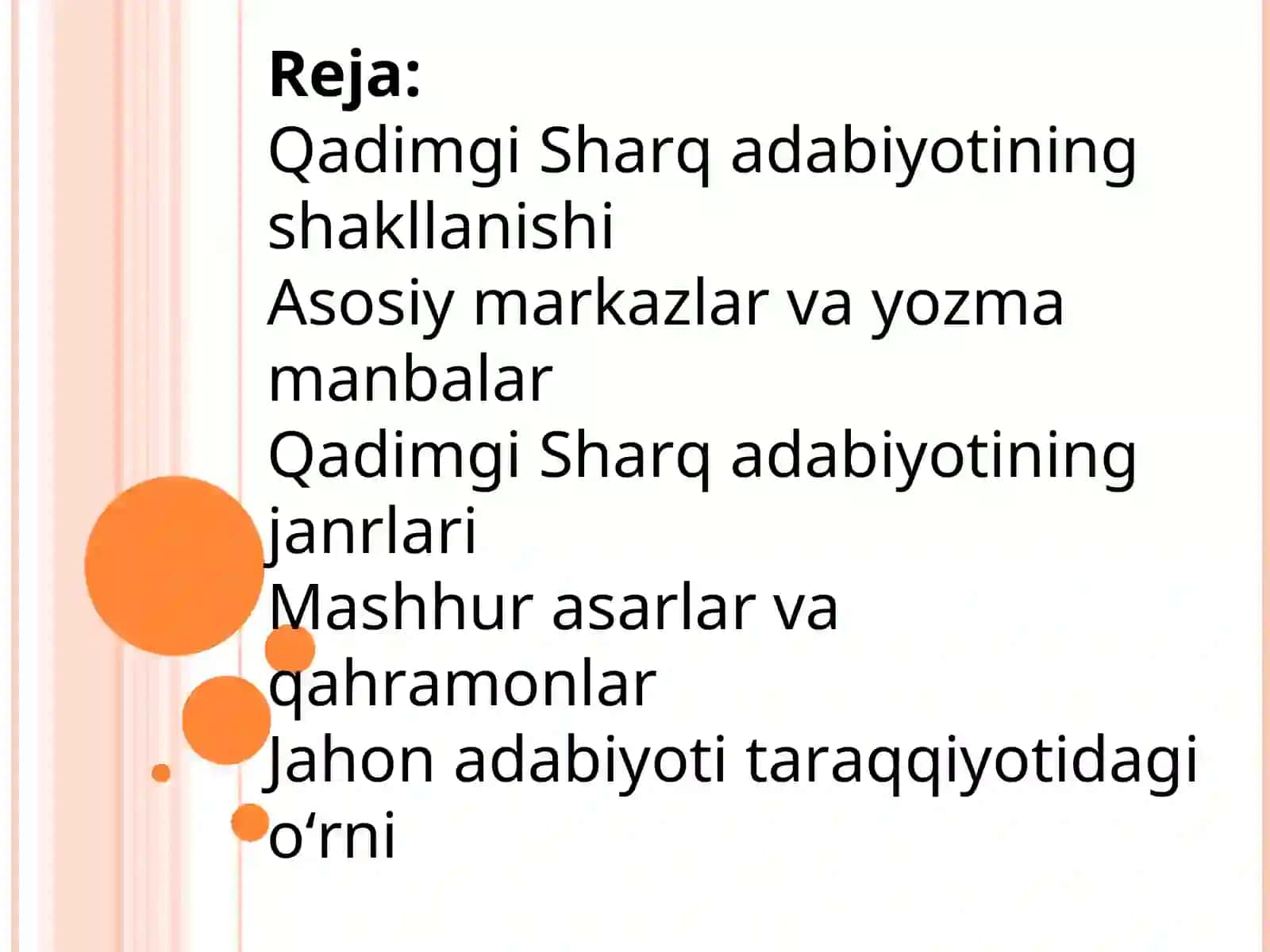 Qadimgi Sharq adabiyoti 2