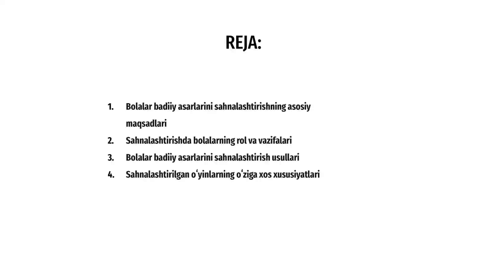 Bolalar badiiy asarlarini sahnalashtirish 2