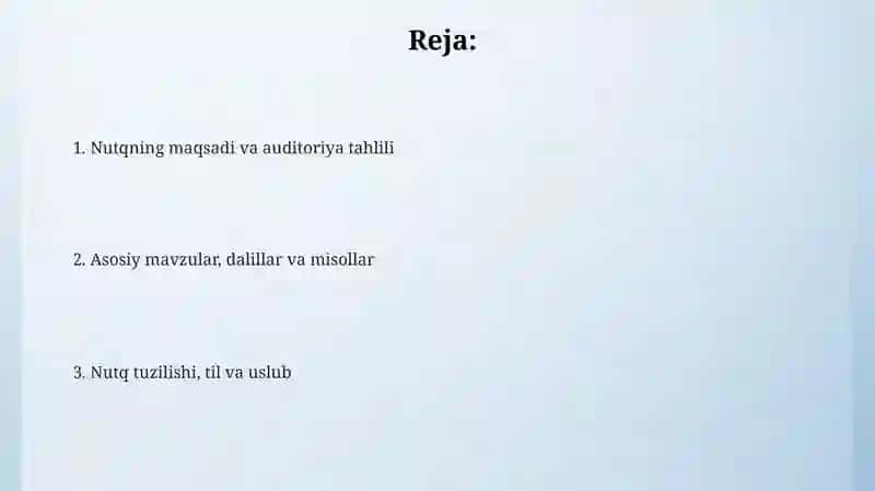 Auditoriyada o'qituvchi nutqi 2