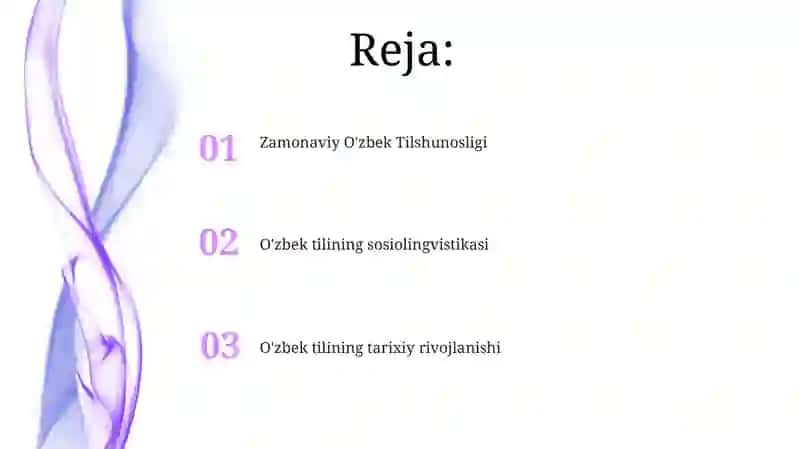 O'zbek tilshunosligi va uning rivojlanish yo'llari 2