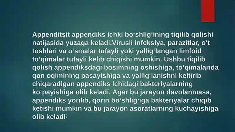 Appenditsit 2