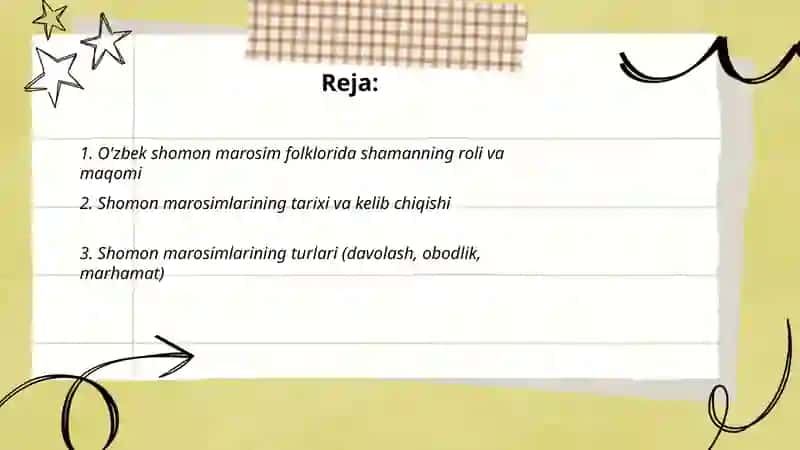 O'zbek shomon marosim folklyori 2