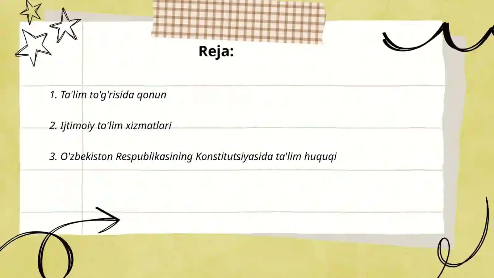Ijtimoiy pedagogika sohasiga oid qonunchilik 2