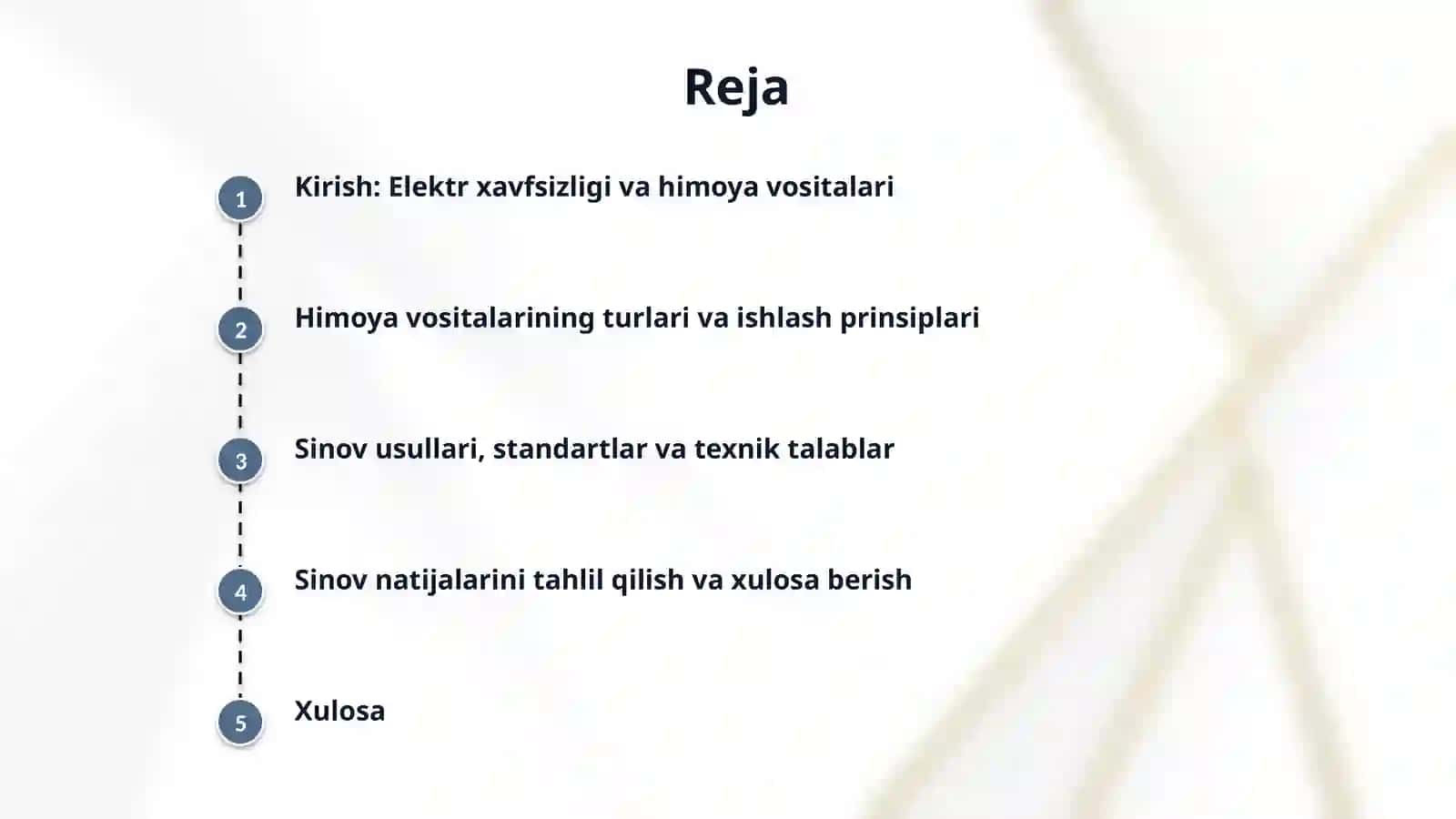 Elektr tokidan himoya qiluvchi vositalarni sinash 2