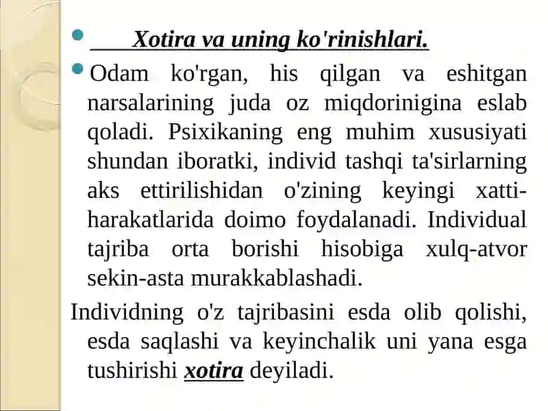xotira 2