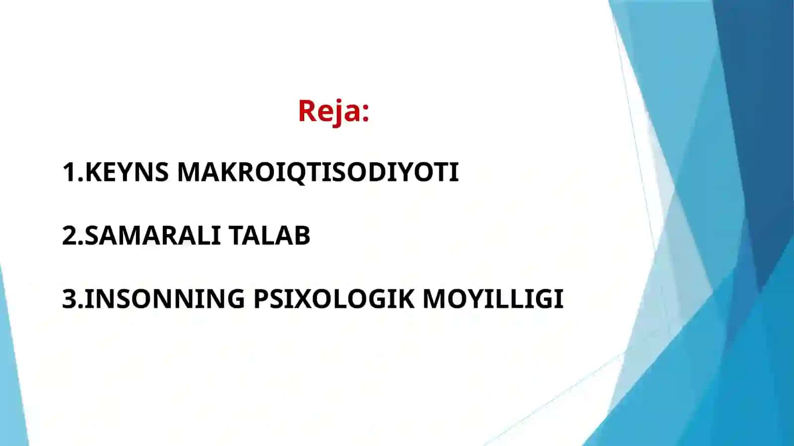 DJONMEYNARD KEYNS TA’LIMOTI VA NEOKEYNSCHILIK 2