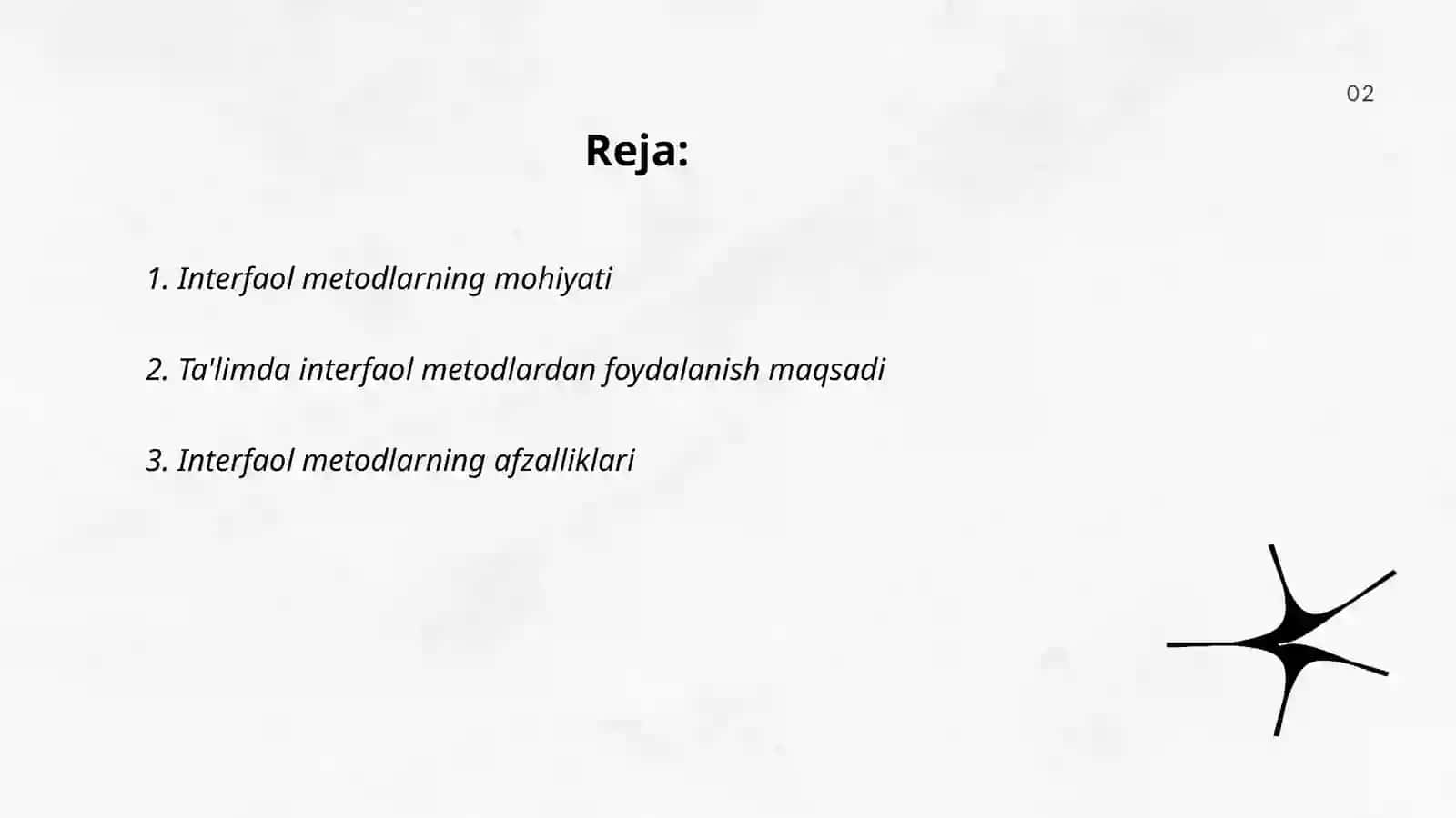 Talimda interfaol metodlarni qo'llash texnoligiyalari 2
