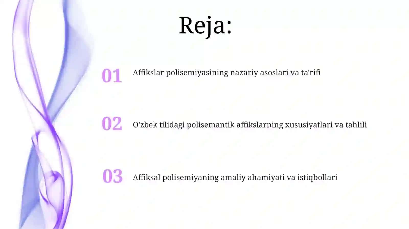 O'zbek tilida affikslarning polisematik xususiyatlari 2