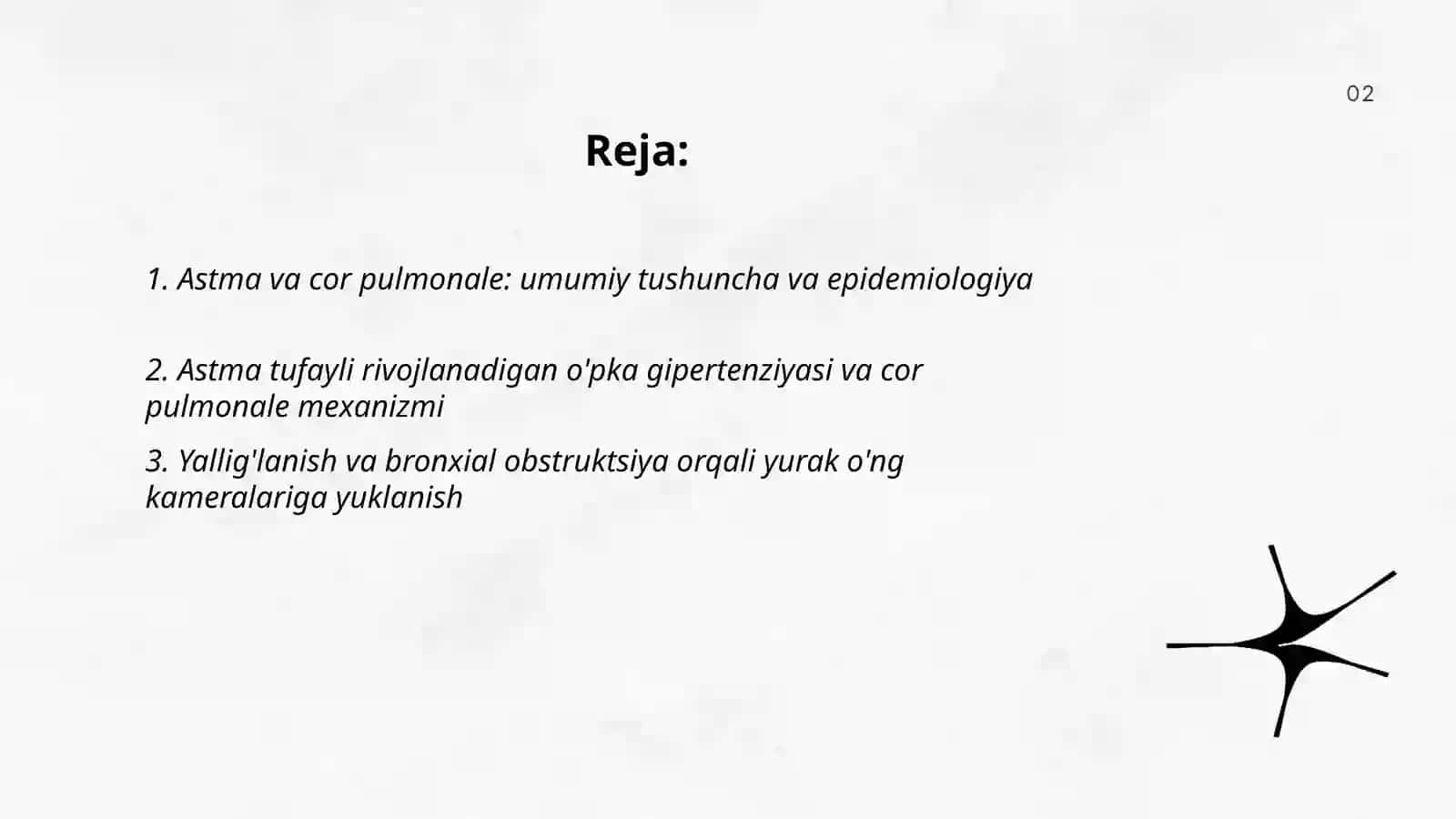 Astmaning cor pulmonale tasiri 2
