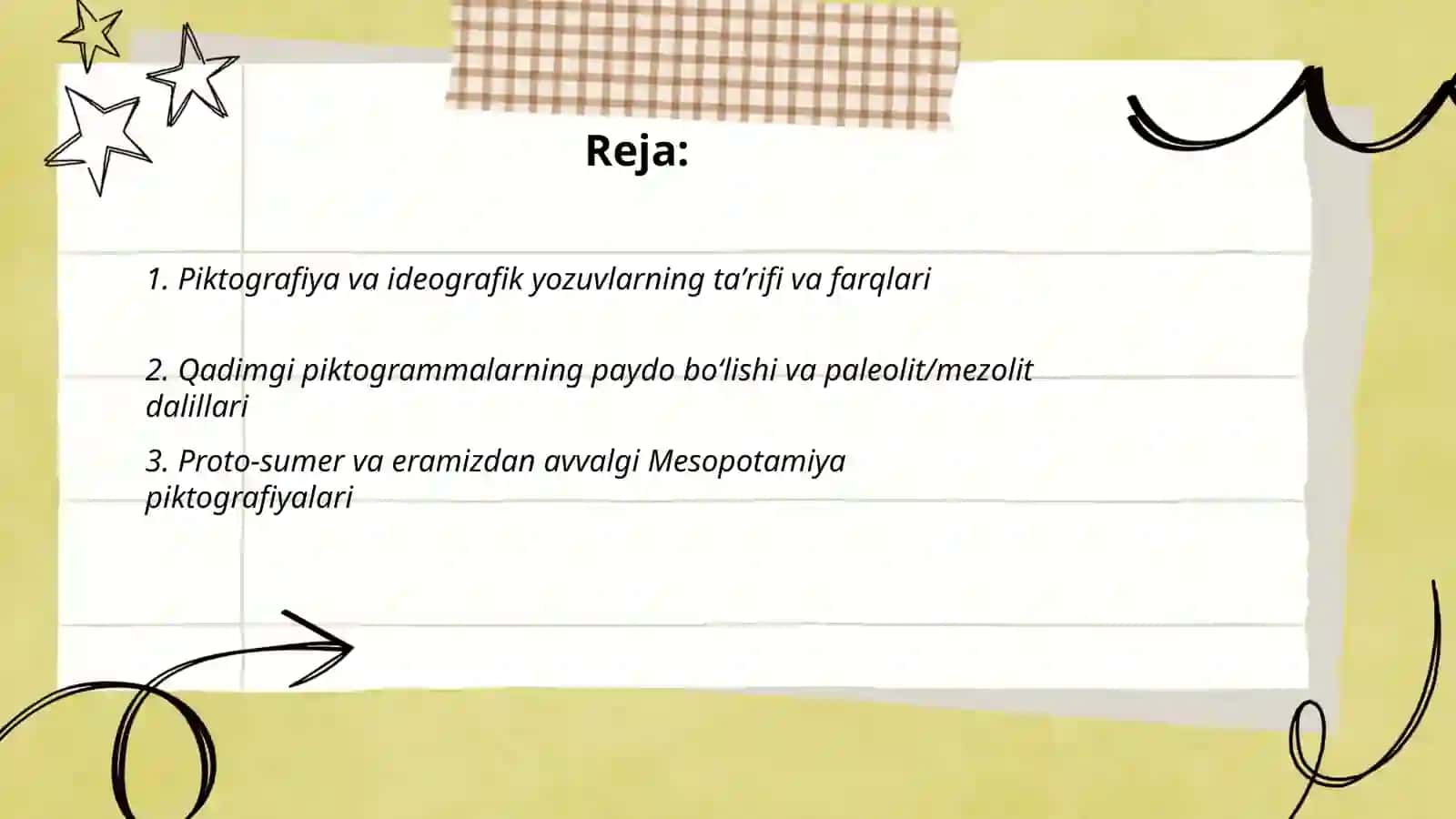 Piktografiya va ideografik yozuvlar 2