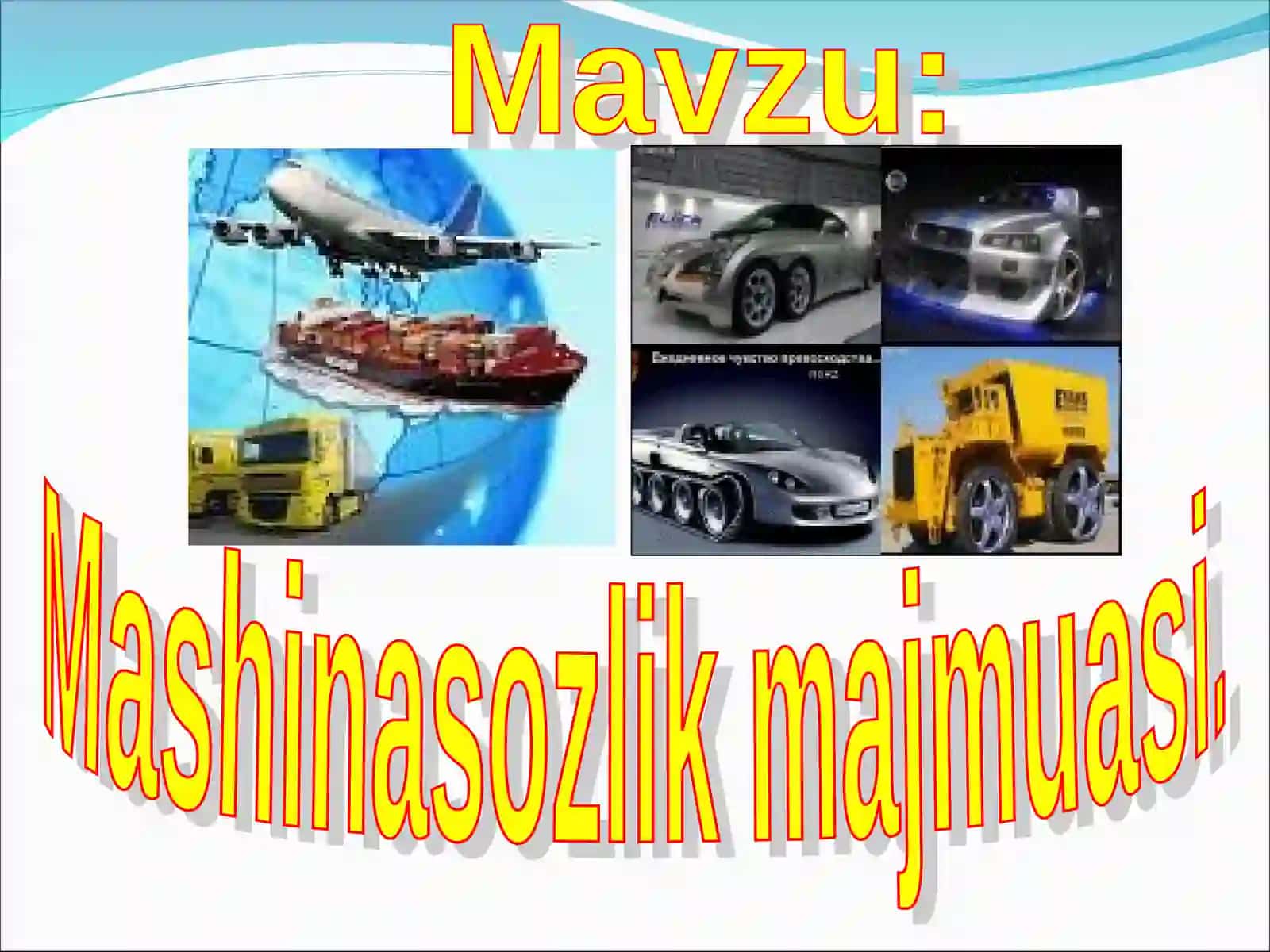 Mashinasozlik majmuasi 2