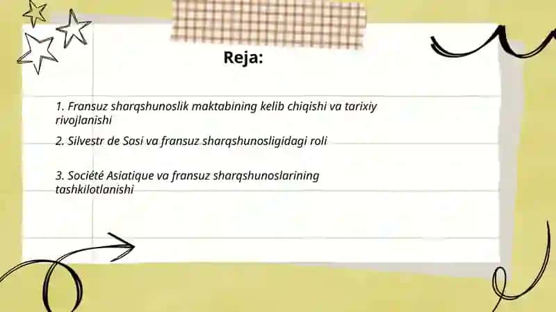 Fransuz sharqshunoslik maktabi 2
