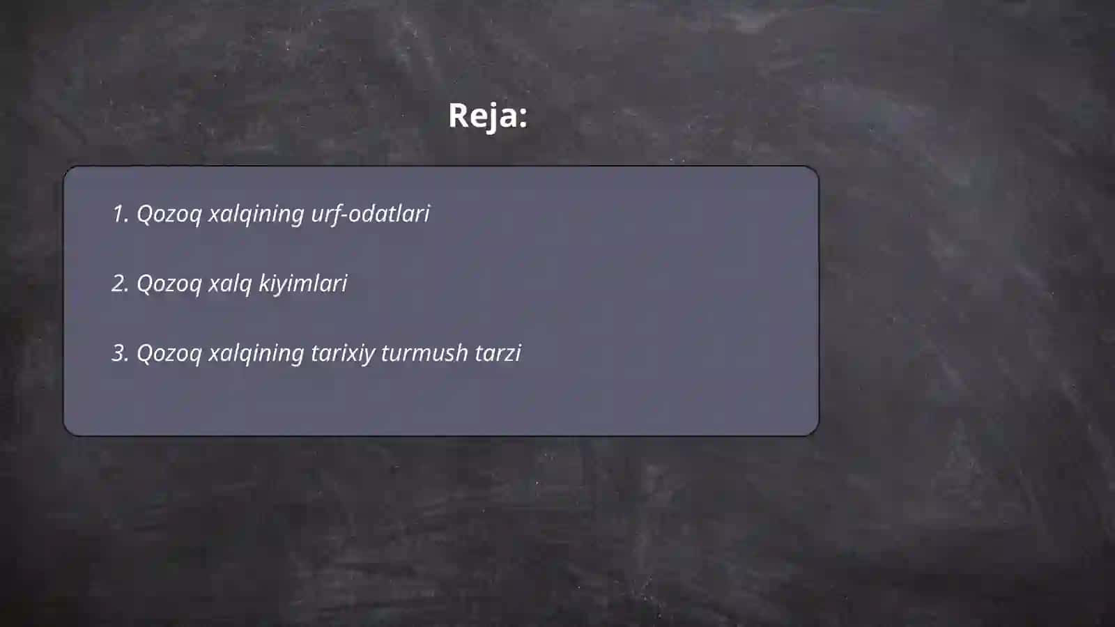 Qozoq xalq etnologiyasi 2