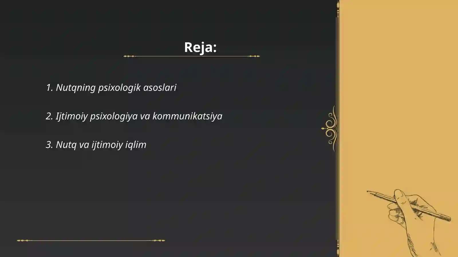 Nutq va ijtimoiy psixologiya 2