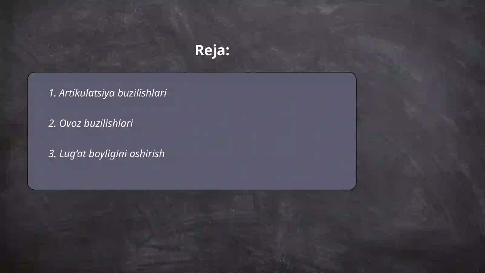 Logopediya fani va uning vazifalari 2
