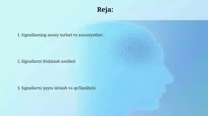 Signallar turlari va ularni ifodalash 2