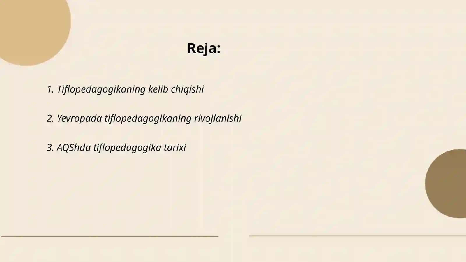 Tiflopedagogikaning rivojlanish tarixi 2