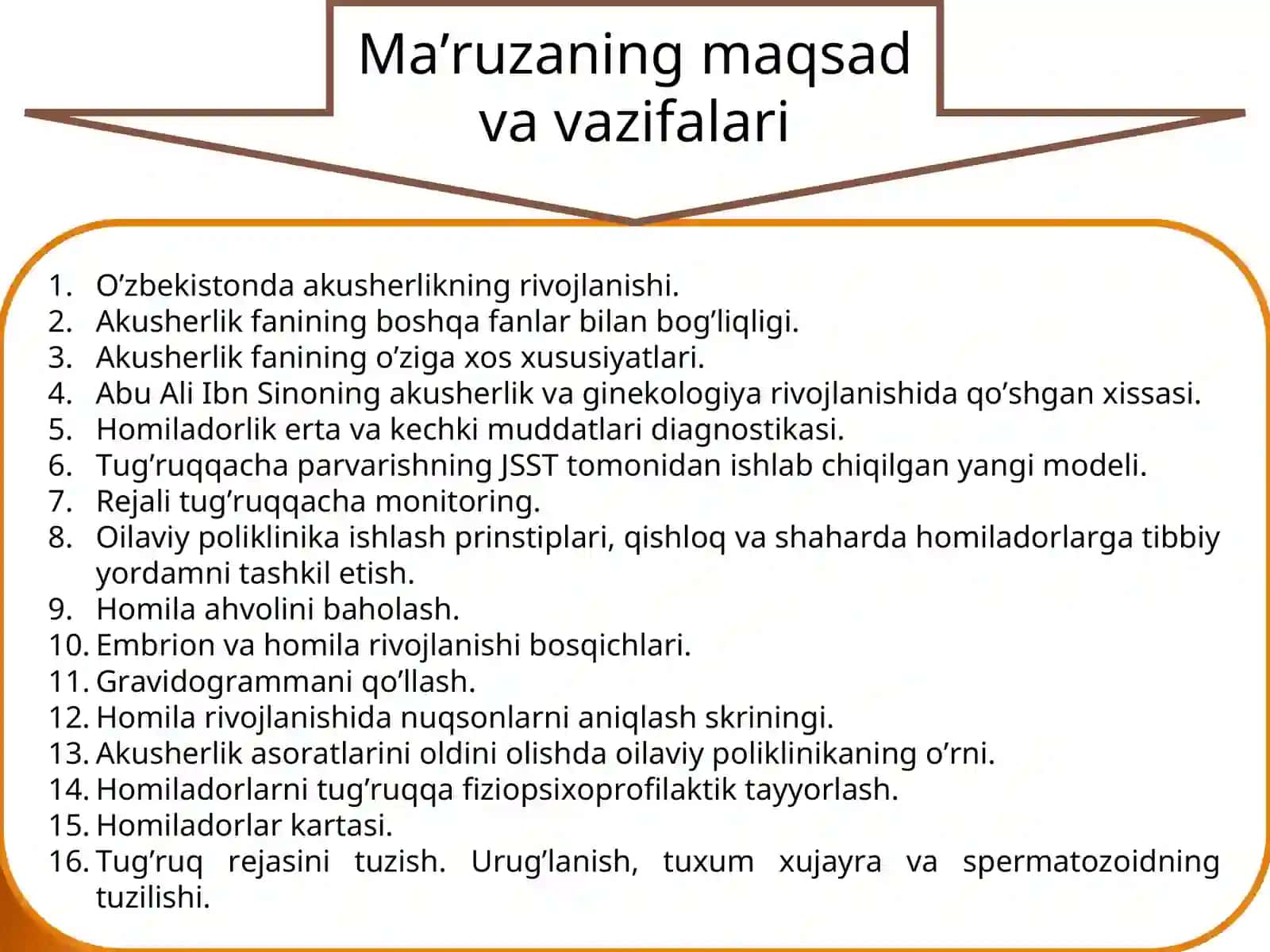 Homiladorlik erta va kechki muddatlari diagnostikasi 2